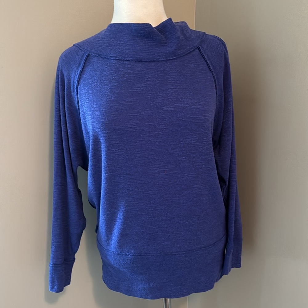 Free People We The Free Long Sleeve Wide Neck Shirt Size Small
